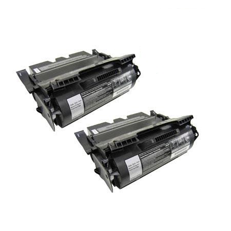 Compatible Twin Pack Lexmark 0064016SE Black Toner Cartridges (2 Pack)