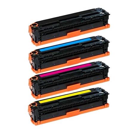 Compatible Multipack HP LaserJet Enterprise MFP M775z+ Printer Toner Cartridges (4 Pack) -CE340A