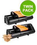 Compatible Twin Pack Kyocera TK-25 Black Toner Cartridges (2 Pack)