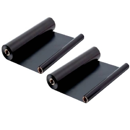 Compatible Black Panasonic KX-FA54X Thermal Transfer Ribbon - Twin Pack