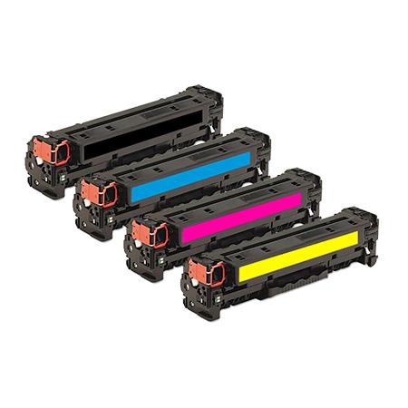 Compatible Multipack HP LaserJet Pro 200 Color M251nw Printer Toner Cartridges (4 Pack) -CF210X