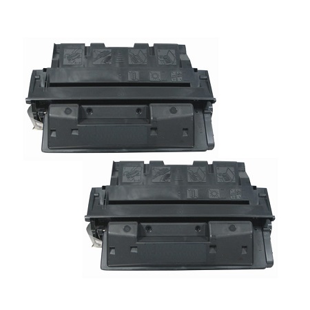 Compatible Multipack HP LaserJet 4100 Printer Toner Cartridges (2 Pack) -C8061X