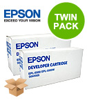 Epson S050005 Black Original Toners Twin Pack (2 Pack)