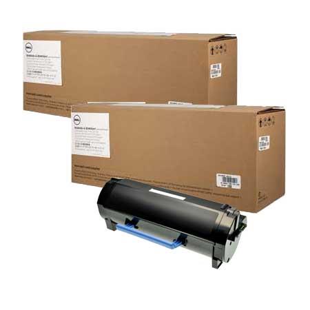 Original Multipack Dell B5460DN Printer Toner Cartridges (2 Pack) -593-11185, 71MXV