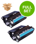 Compatible Multipack Tally Tally 9045 Printer Toner Cartridges (2 Pack) -43849