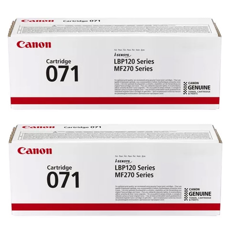 Canon i-SENSYS MF275dw Printer Toner Cartridges (2 Pack) -5645C002 Multipack Original