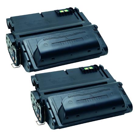 Compatible Multipack HP LaserJet 4200dtns Printer Toner Cartridges (2 Pack) -Q1338XX