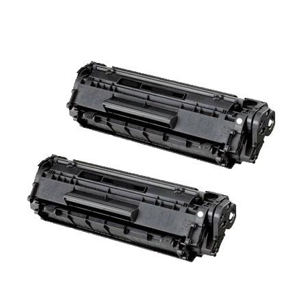 Compatible Multipack Canon i-SENSYS MF4140 Printer Toner Cartridges (2 Pack) -0263B002AA