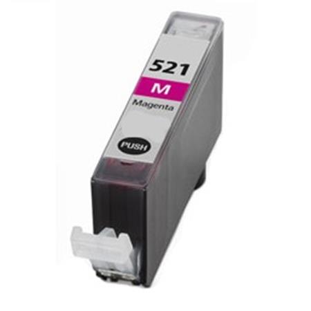 Compatible Magenta Canon CLI-521M Ink Cartridge (Replaces Canon 2935B001)