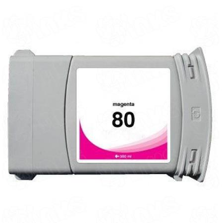 Compatible Magenta HP 80 High Capacity Ink Cartridge (Replaces HP C4847A)