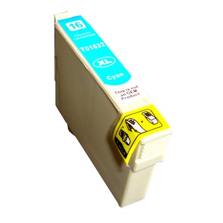 Compatible Cyan Epson 16XL High Capacity Ink Cartridge (Replaces Epson 16XL Pen)