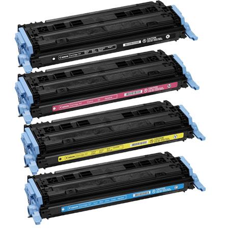 Compatible Multipack Canon LaserShot LBP-5000 Printer Toner Cartridges (4 Pack) -9424A004AA