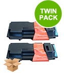 Compatible Multipack Kyocera Mita FS1018 Printer Toner Cartridges (2 Pack) -TK18