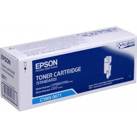 Epson S050671 Cyan Original Toner Cartridge