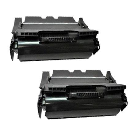 Compatible Multipack Lexmark X646dte Printer Toner Cartridges (2 Pack) -X644H21E