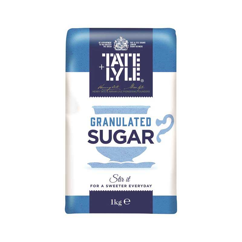 Tate & Lyle Granulated White Sugar 1kg