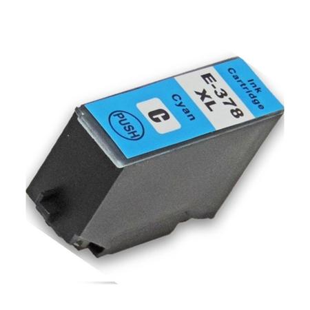 Compatible Cyan Epson 378XL High Capacity Ink Cartridge (Replaces Epson 378XL Squirrel)