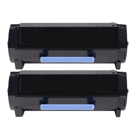 Compatible Multipack Lexmark MS617dn Printer Toner Cartridges (2 Pack) -51B2H00