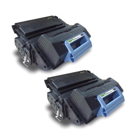 Compatible Multipack HP LaserJet M4345xm MFP Printer Toner Cartridges (2 Pack) -Q5945XX