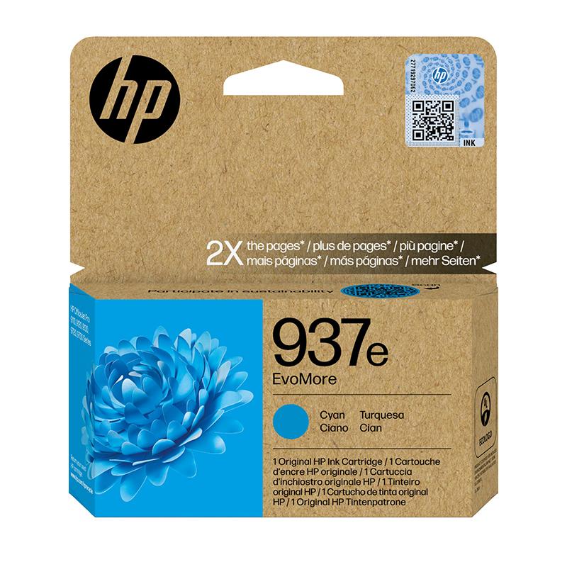 HP 937e (4S6W6NE) Ink Cartridge Original Cyan