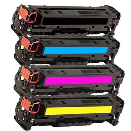 Compatible Multipack HP Colour LaserJet Pro MFP M476nw Printer Toner Cartridges (4 Pack) -CF380A