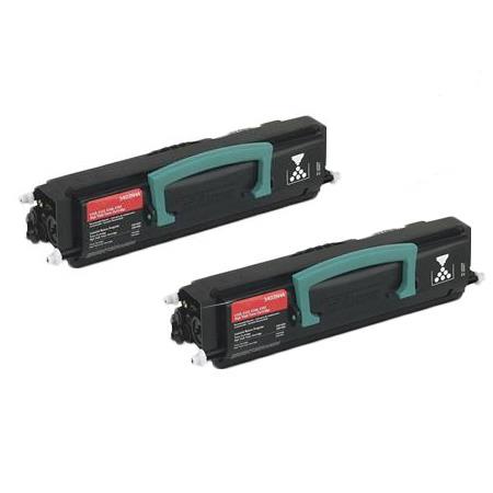 Original Multipack Lexmark E33x Printer Toner Cartridges (2 Pack) -12A8305