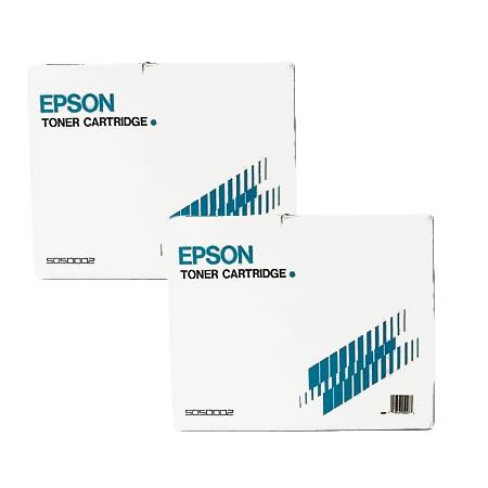 Epson S050002 Black Original Toners Twin Pack (2 Pack)