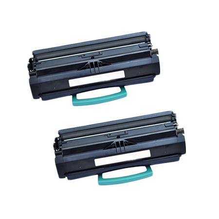 Compatible Multipack Lexmark E230 Printer Toner Cartridges (2 Pack) -12A8300