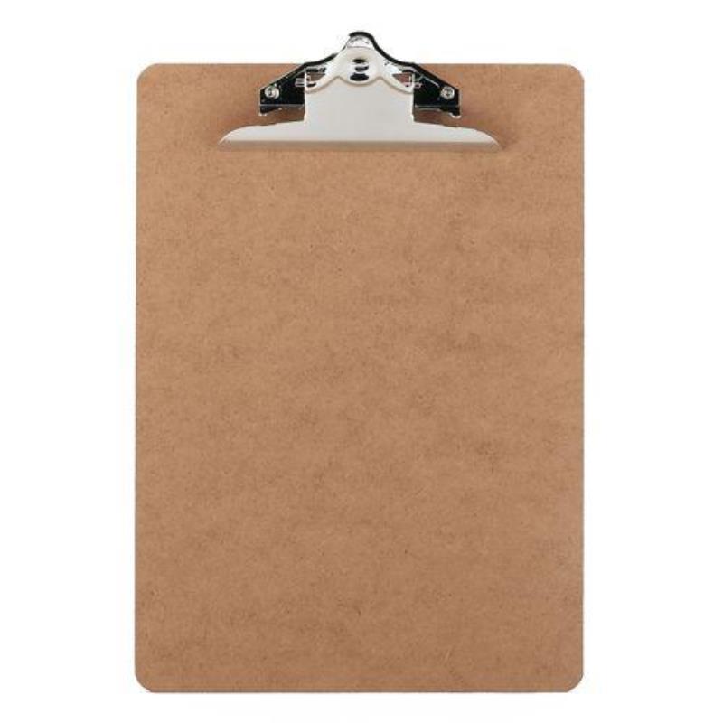 ValueX Hardboard Clipboard A4 Portrait Brown