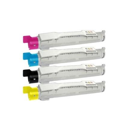 Compatible Multipack Epson Aculaser C3000N Printer Toner Cartridges (4 Pack) -C13S050213