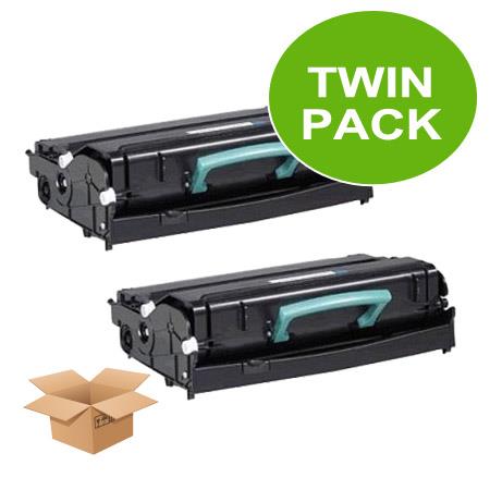 Compatible Multipack Dell 2330dn Printer Toner Cartridges (2 Pack) -593-10335