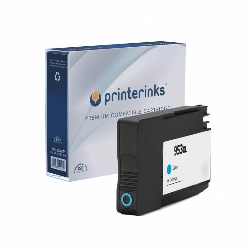 Compatible Cyan HP 953XL High Capacity Ink Cartridge (Replaces HP F6U16AE)