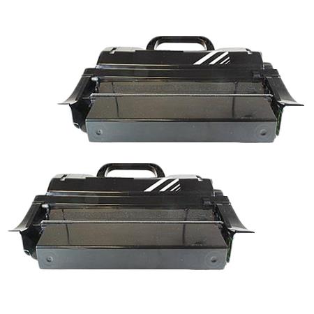 Compatible Multipack Lexmark T654dn Printer Toner Cartridges (2 Pack) -0T654X11E