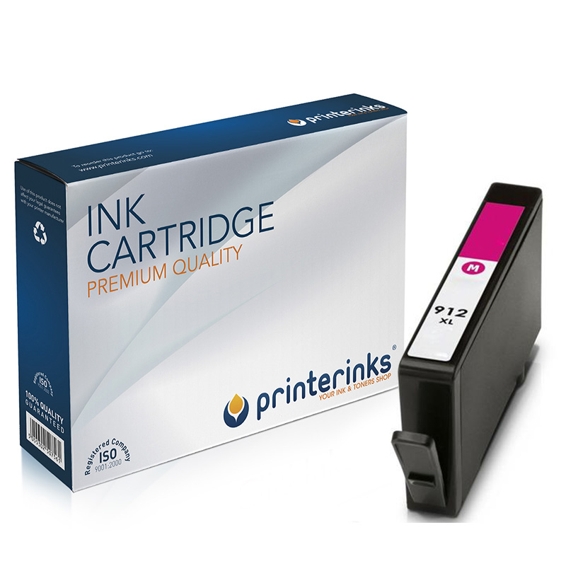 Compatible Magenta HP 912XL High Capacity Ink Cartridge (Replaces HP 3YL82AE)