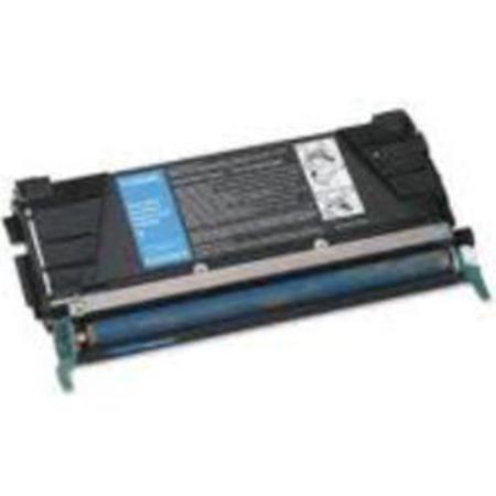 Compatible Cyan Lexmark C734A1CG Standard Capacity Toner Cartridge