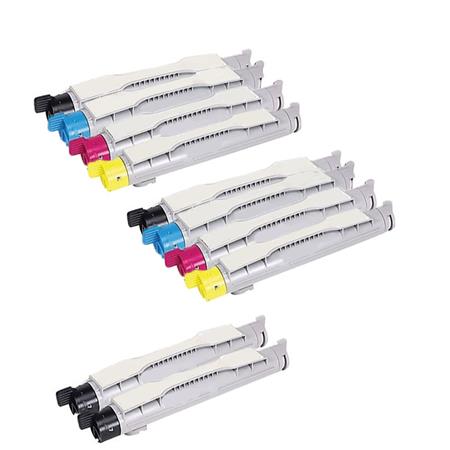 Compatible Multipack Dell 5100cn Printer Toner Cartridges (10 Pack) -593-10054