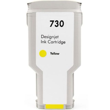 Compatible Yellow HP 730 Ink Cartridge (Replaces HP P2V70A)