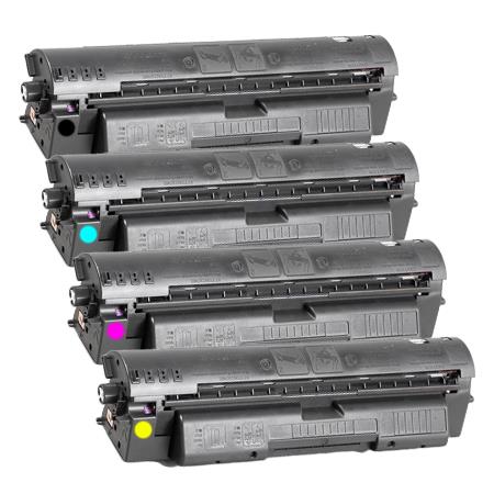 Compatible Multipack Canon CLBP-400 Printer Toner Cartridges (4 Pack) -1510A013AA