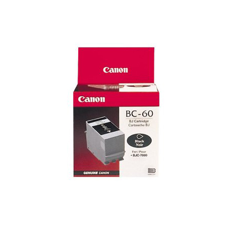 Canon BC-60 Black PrintHead with Black Original Ink Tank