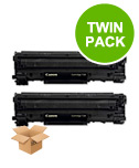 Compatible Multipack Canon i-SENSYS LBP-3370 Printer Toner Cartridges (2 Pack) -1975B002AA