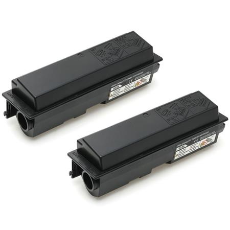 Compatible Twin Pack Epson S050435 Black Toner Cartridges (2 Pack)