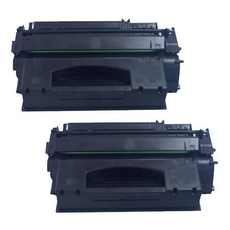 Compatible Multipack HP LaserJet 1320tn Printer Toner Cartridges (2 Pack) -Q5949X