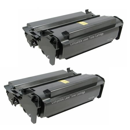 Compatible Multipack Lexmark T420dtn Printer Toner Cartridges (2 Pack) -12A7410