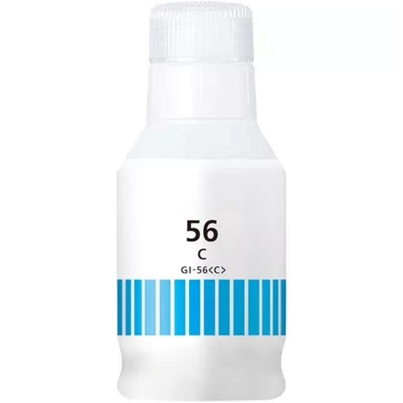 Compatible Canon GI-56C Ink Bottle (Replaces Canon 4430C001) Cyan