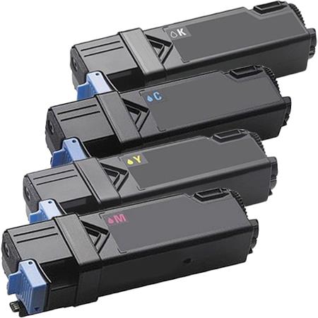 Compatible Multipack Dell 1320cn Printer Toner Cartridges (4 Pack) -593-10258