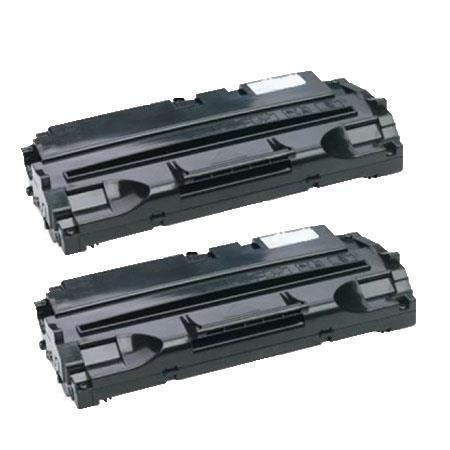 Compatible Twin Pack Lexmark 10S0150 Black Toner Cartridges (2 Pack)