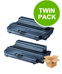 Compatible Twin Pack Samsung  ML-D3050B Black Toner Cartridges (2 Pack)